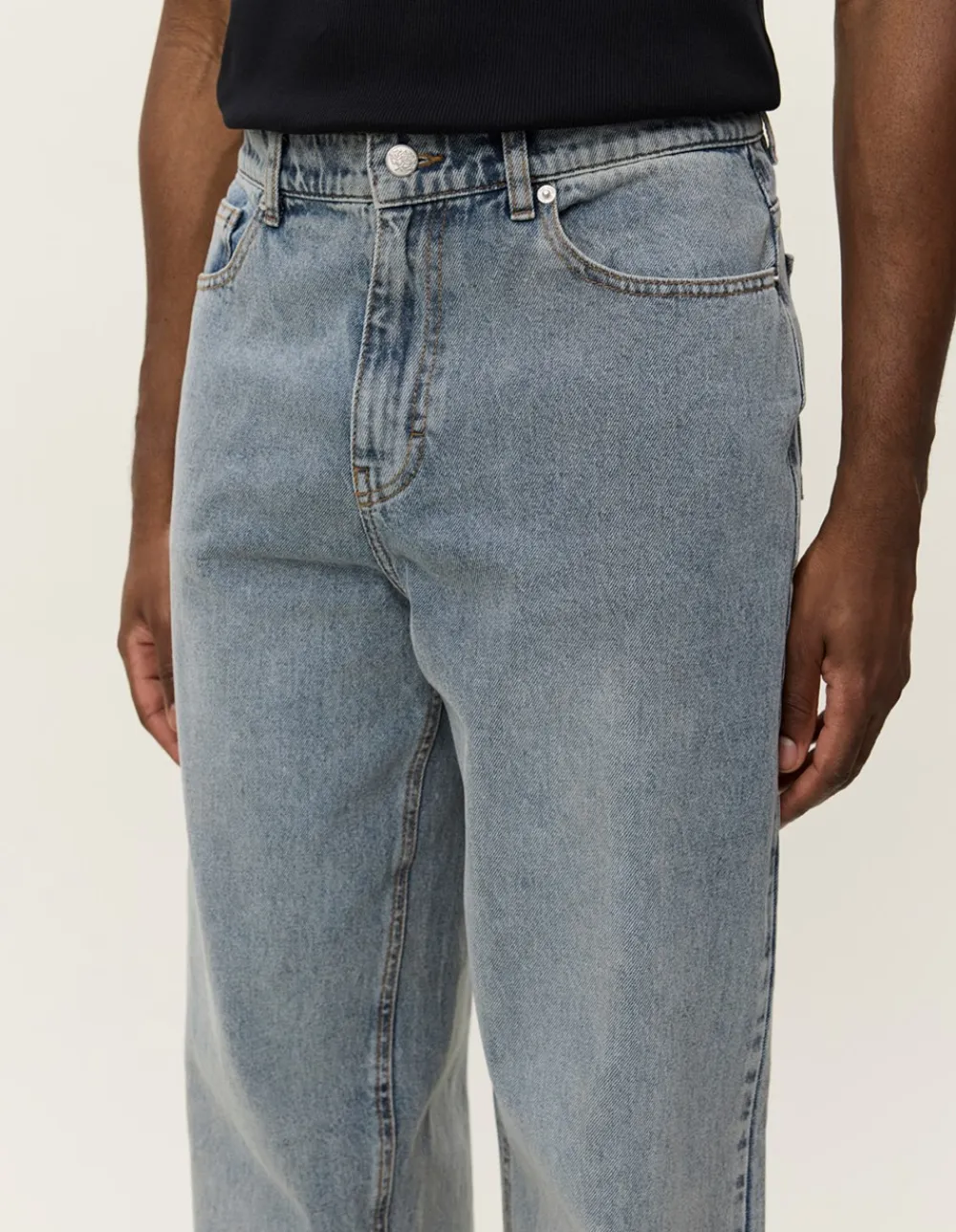 Clearance Roi Washed Denim Jeans, , W34/L32 Jeans
