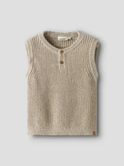 Lil' Atelier Rokko vest, , 92 cm-Børn Strik & Sweatshirts