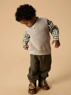 Lil' Atelier Rokko vest, , 92 cm-Børn Strik & Sweatshirts