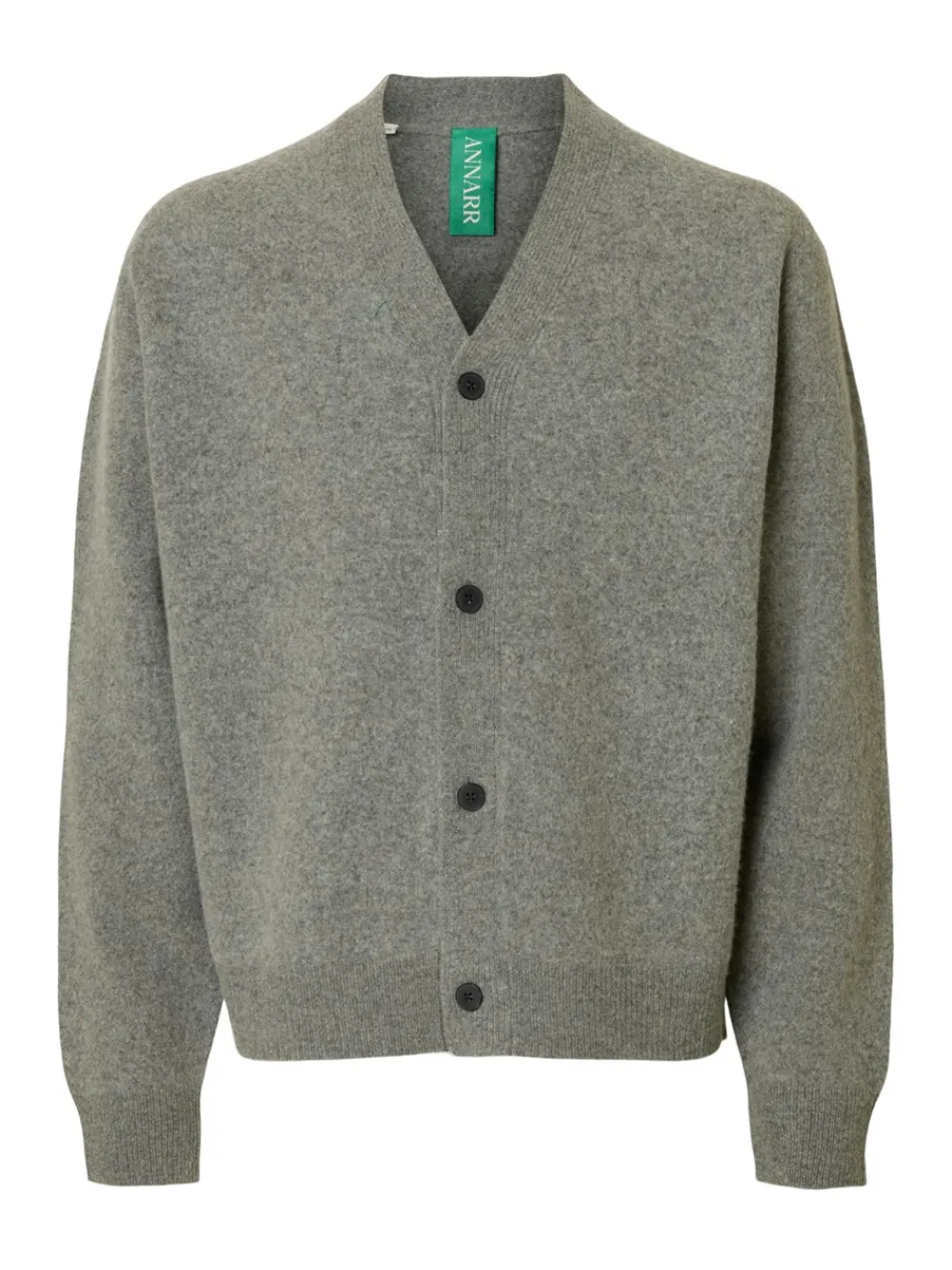 Annarr Rolf Knit Wool Cardigan, , XXL- Cardigans