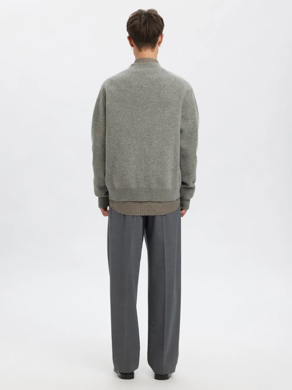 Annarr Rolf Knit Wool Cardigan, , XXL- Cardigans