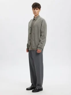 Annarr Rolf Knit Wool Cardigan, , XXL- Cardigans