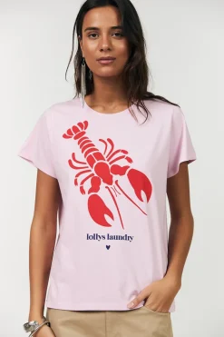 Sale RomaLL Lobster T-shirt, , M Dame T-Shirts & Toppe
