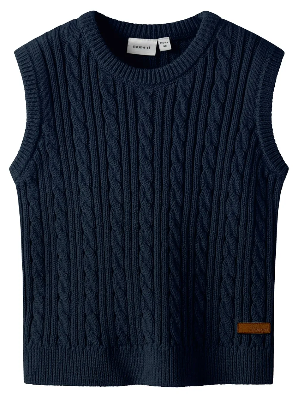 Name It Roman Knit Vest, , 98 cm-Børn Strik & Sweatshirts