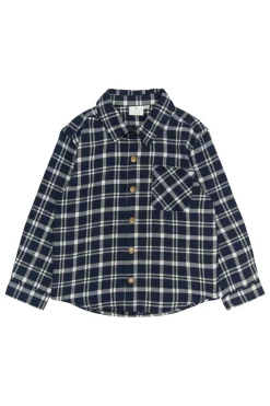 THE NEW Ronan Flannel Skjorte, , 122-128 cm-Børn Skjorter
