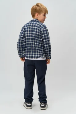 THE NEW Ronan Flannel Skjorte, , 122-128 cm-Børn Skjorter