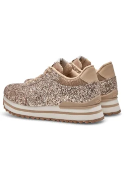 Woden Ronja Plateau Glitter Sneakers, , 38-Dame Sneakers