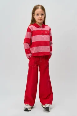 Sale Rook Langærmet Pique Polo, , 134-140 cm Børn T-Shirts & Toppe