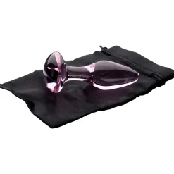 Sinful Rosa Glas Butt Plug- Sexlegetøj