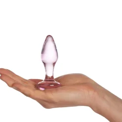 Sinful Rosa Glas Butt Plug- Sexlegetøj
