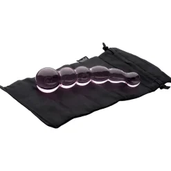 Sinful Rosa Groove Glas Dildo- Sexlegetøj