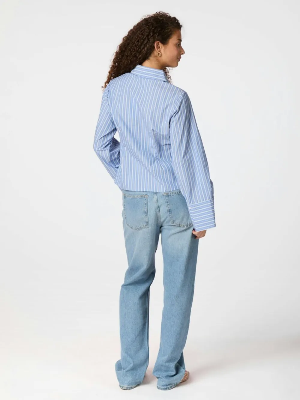 Sale Rosa Stripe Shirt, , 36 Dame Bluser & Skjorter