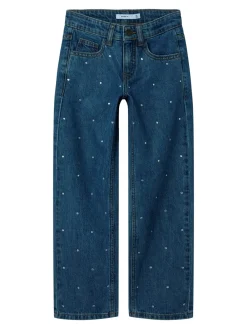 Hot Rose Rhine Jeans, , 134 cm Børn Jeans