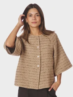 Best Rosella Boucle Mini Jakke, , 38 Dame Jakker & Frakker