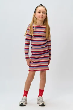 THE NEW Rosie Langærmet Rib Bluse, , 134-140 cm-Børn T-Shirts & Toppe