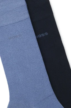 Boss Black RS Bamboo 2-pak Strømper, , 43-46- Strømper