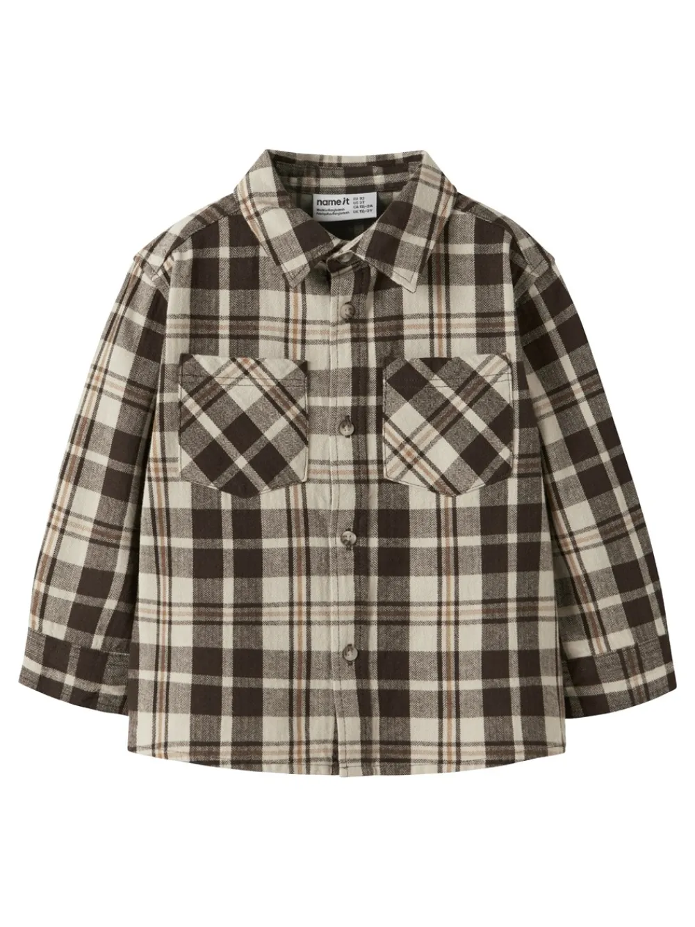 Name It Russel Overshirt, , 110 cm-Børn Skjorter