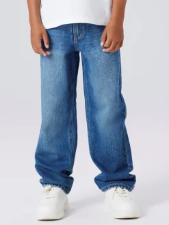 New Ryan Straight Jeans, , 146 cm Børn Jeans