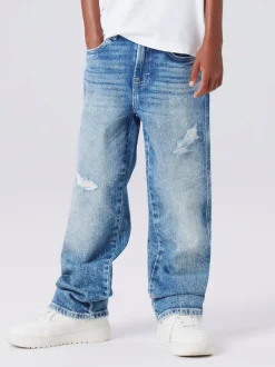 Name It Ryan Straight Jeans, , 134 cm-Børn Jeans