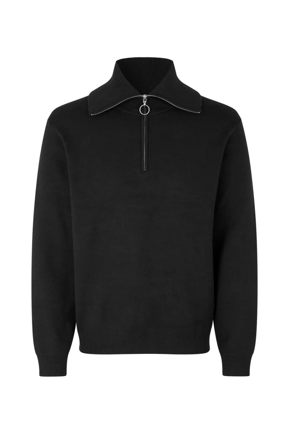 Samsøe Samsøe Ryder Half Zip Striktrøje, , M- Strik