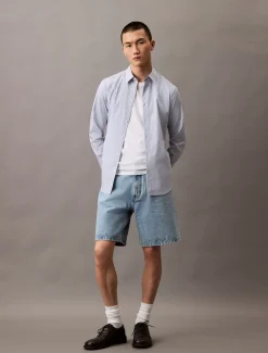 Discount 90's Regular Denim Shorts, , 34 Shorts