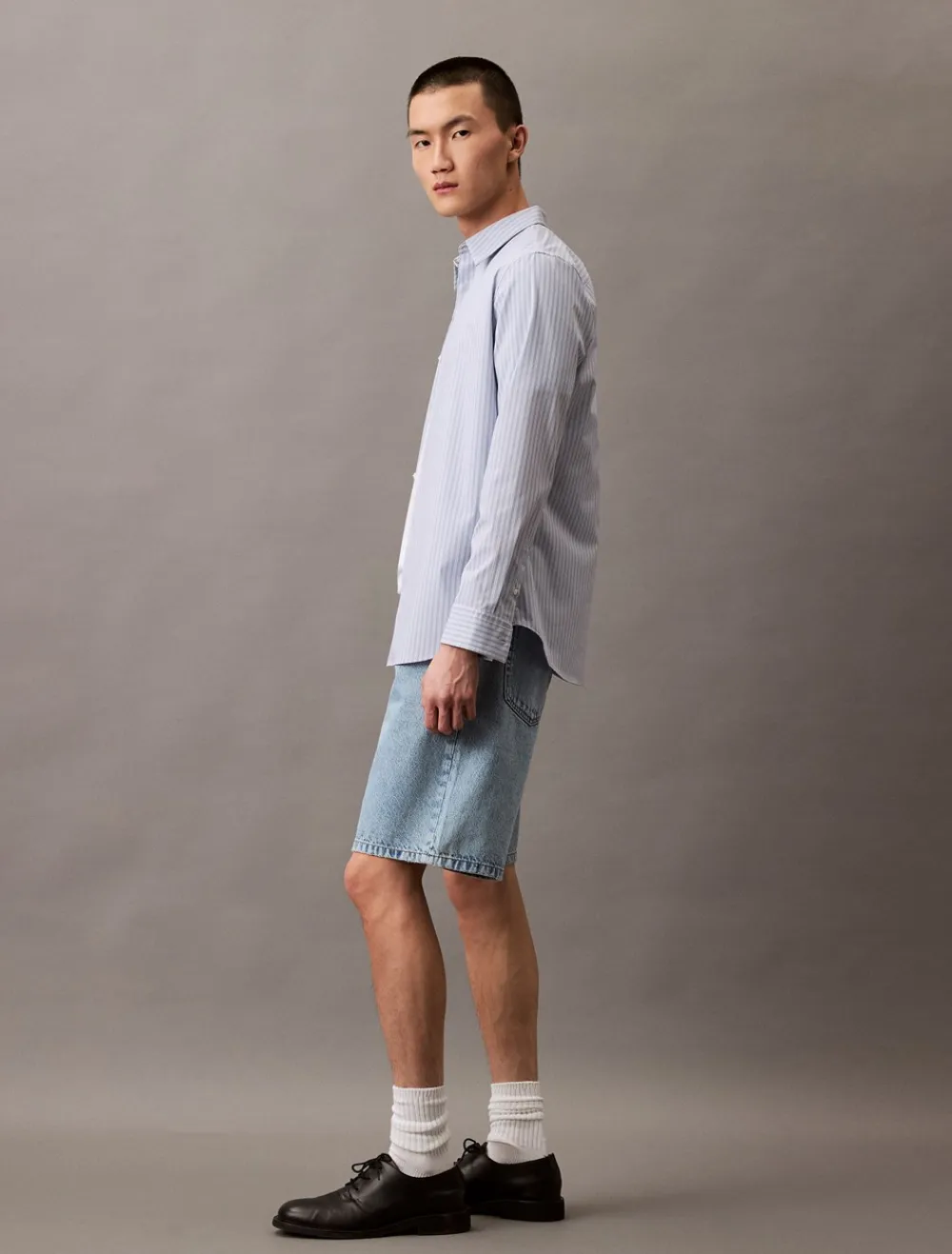 Discount 90's Regular Denim Shorts, , 34 Shorts