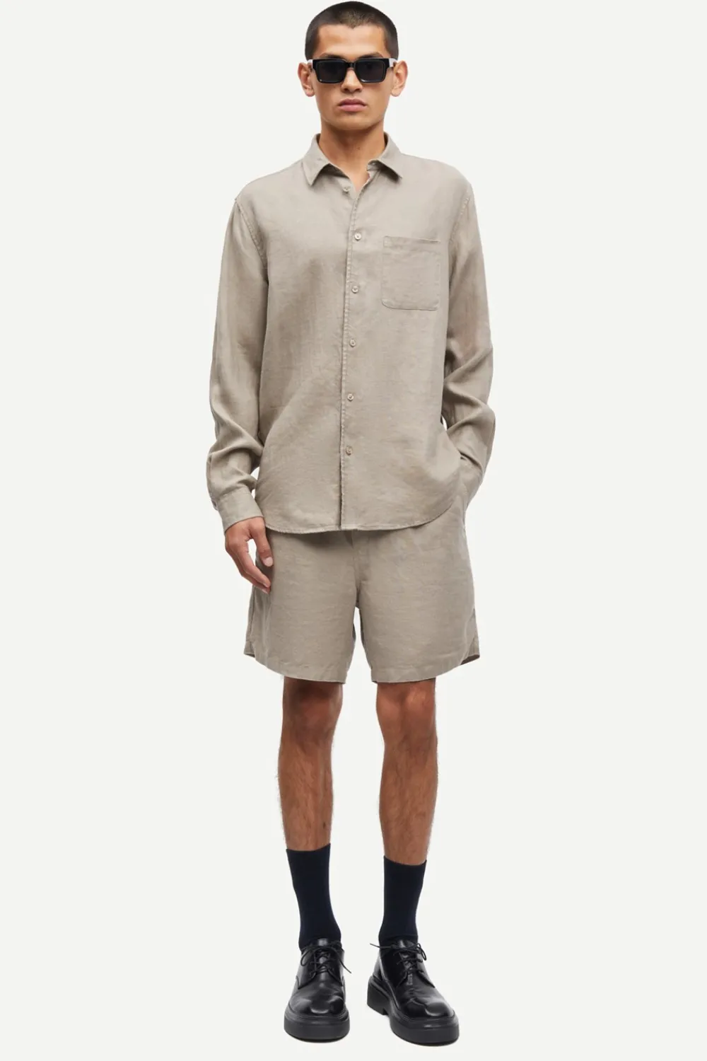Samsøe Samsøe Sajabari Shorts, , XL- Shorts