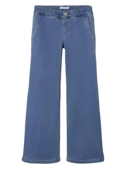 Name It Salli Wide Jeans, , 116 cm-Børn Jeans