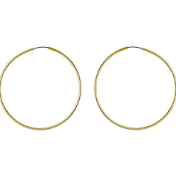 Pilgrim Sanne Store Hoops,-Dame Øreringe
