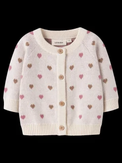 Lil' Atelier Saran Baby Cardigan, , 68 cm-Børn Cardigans