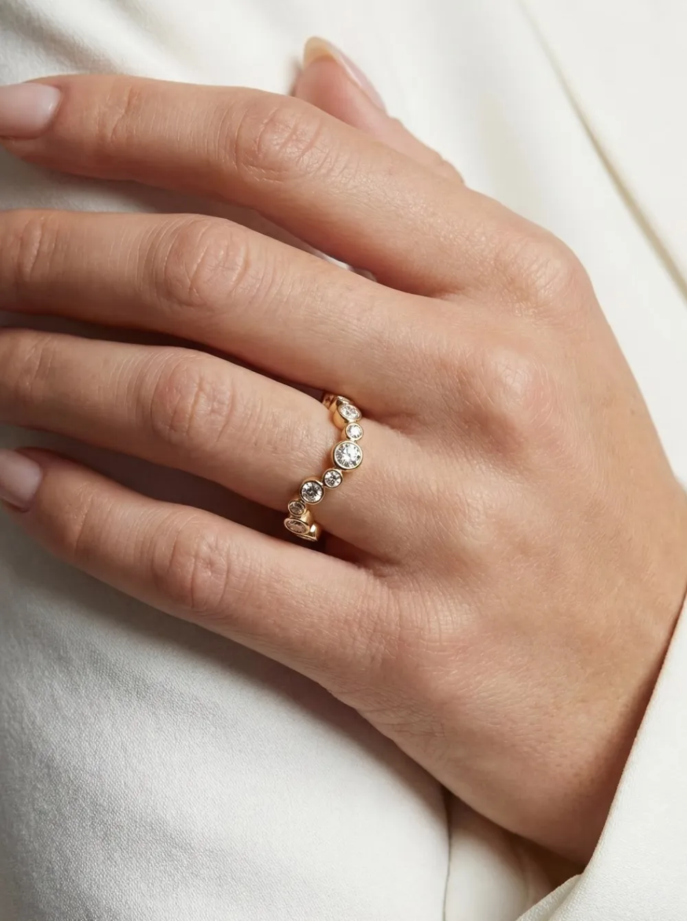 Hot Sardinien Wave Ring, , 60 Dame Ringe