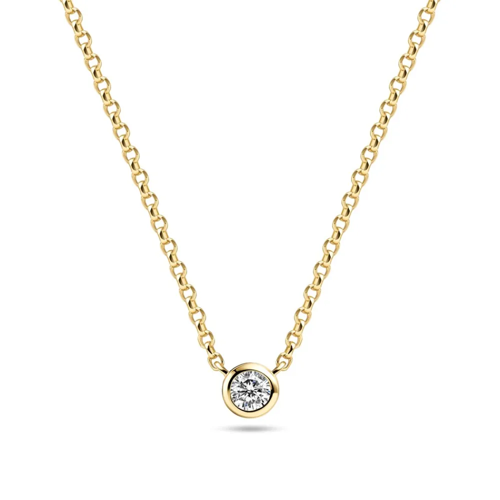 Sif Jakobs Jewellery Sarzana Halskæde, , 45 cm-Dame Halskæder