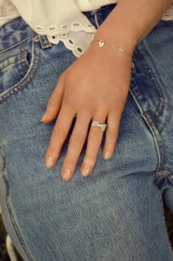 Discount Satin Ring, , 59 Dame Ringe