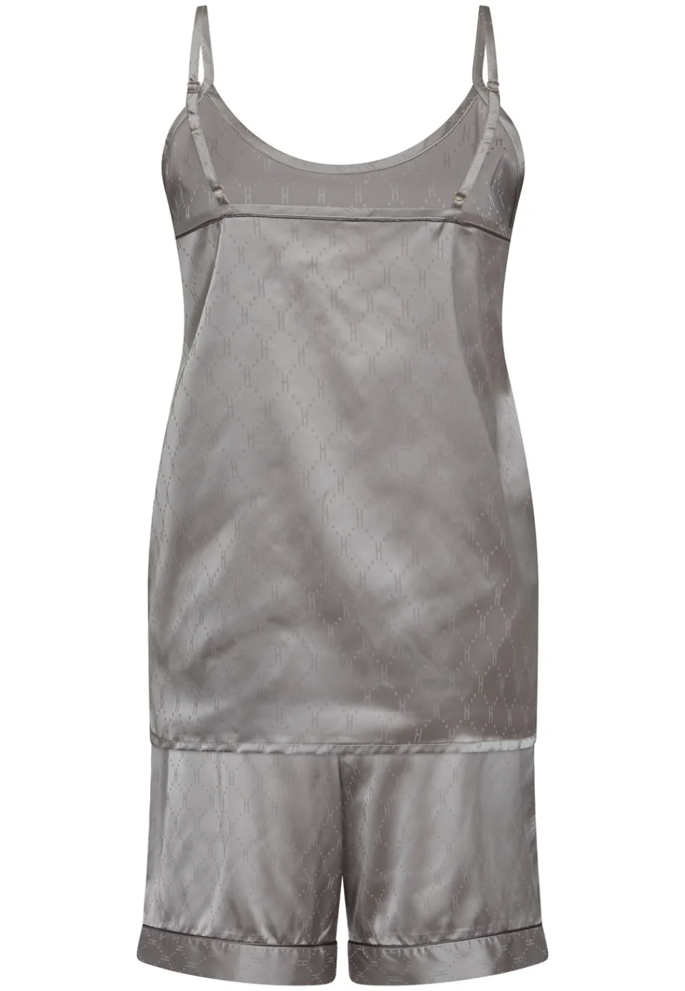 Hype The Detail Satin Short Natsæt, , M-Dame Loungewear