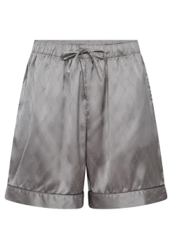Hype The Detail Satin Short Natsæt, , M-Dame Loungewear