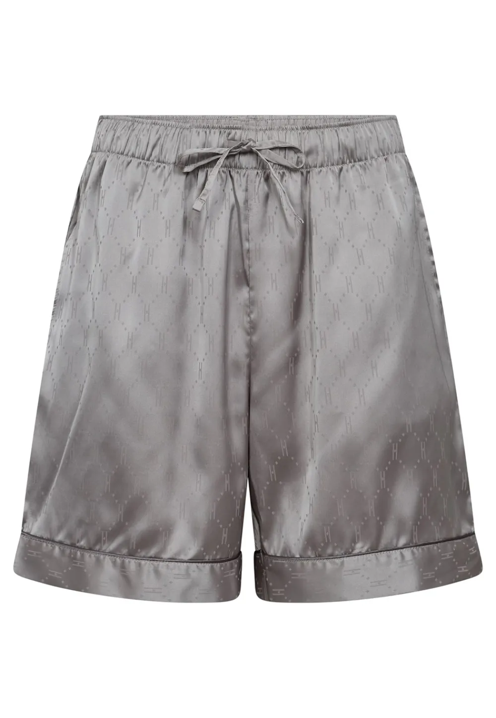 Hype The Detail Satin Short Natsæt, , M-Dame Loungewear