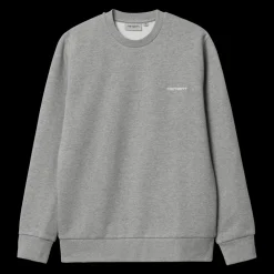 Discount Script Embroidery Sweatshirt, , XS Sweatshirts & Trøjer