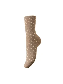Pieces Sebby Glitter Strømper, , One size-Dame Strømper