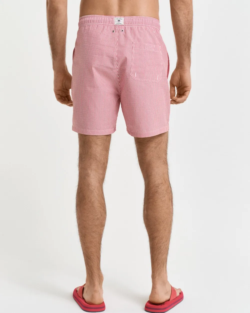 Hot Seersucker Badeshorts, , XXL Badetøj