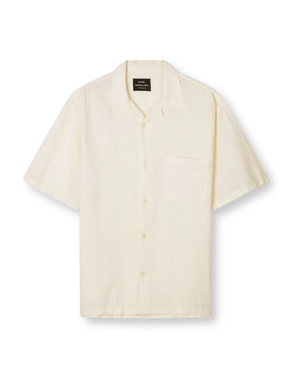 Sale Seersucker Kenji Skjorte, , M Skjorter