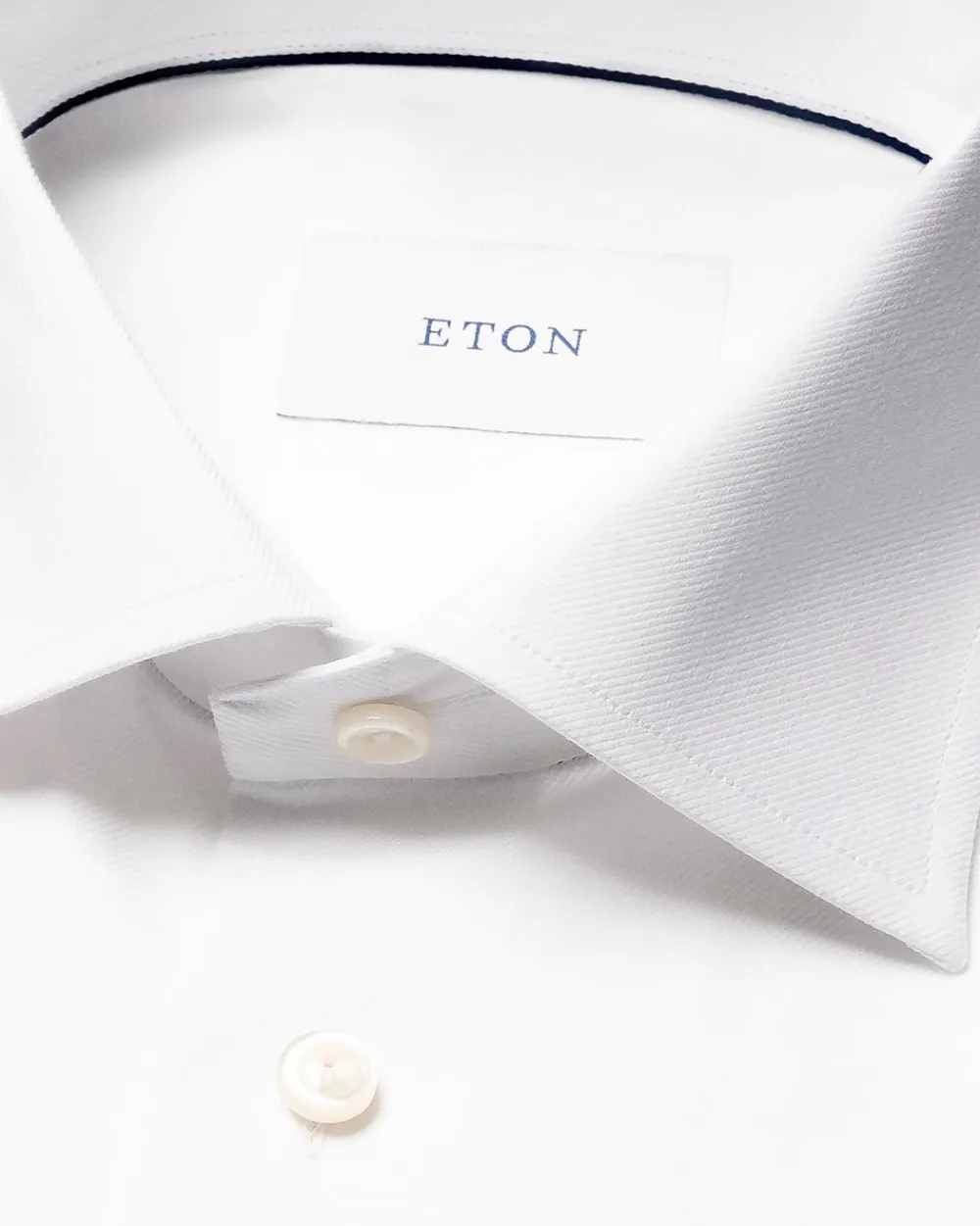 Semi-Solid Twill Contemporary Skjorte, , 40 Skjorter