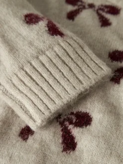 Senya Striktrøje, , 110 cm Børn Strik & Sweatshirts