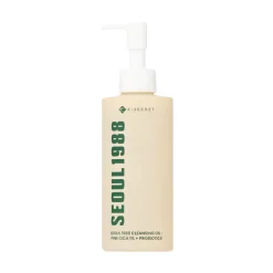 K-SECRET SEOUL 1988 Cleansing Oil: Pine Cica 1% + Probiotics, 200 ml- Hudpleje