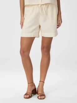 Discount Shala Linen Shorts, , 38 Dame Shorts