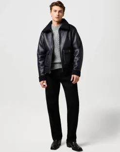 Discount Shearling Jakke, , L Jakker & Frakker