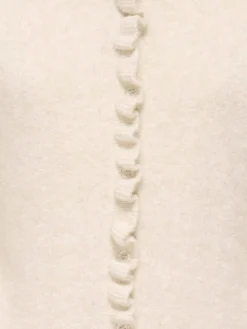 KIDS ONLY Shelda Life O-Neck Ruffle Cardigan, , 158-164 cm-Børn Cardigans