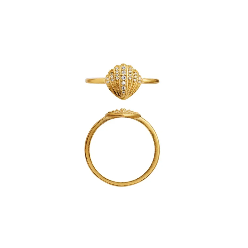 Online Shell Ring, , 54 Dame Ringe