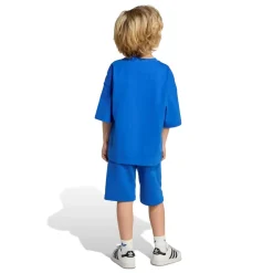 New Short Tee Big Logo Execution Sæt, , 122 cm Børn Nederdele & Shorts