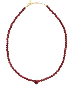 Clearance Sienna Heart Halskæde, , 40+3 cm Dame Halskæder