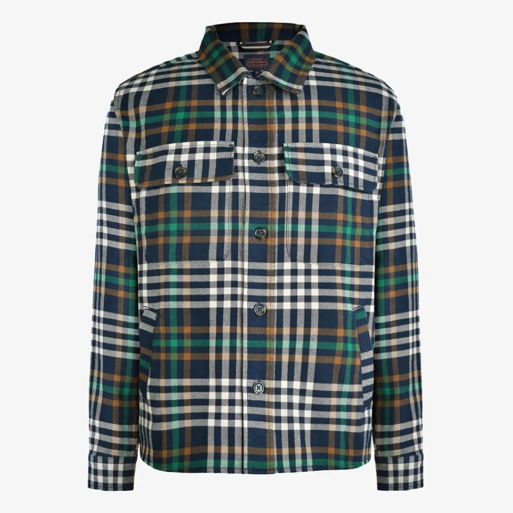 Hot Sieven Check Overshirt, , S Overshirts